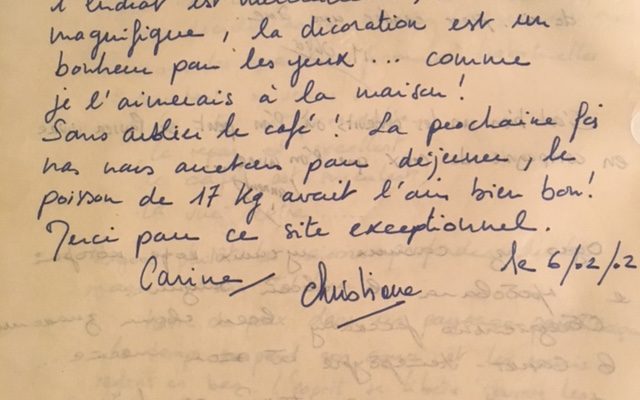 L'endroit est merveilleux, la vue magnifique