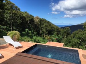 Location de gite avec piscine pour 4 personnes en Guadeloupe