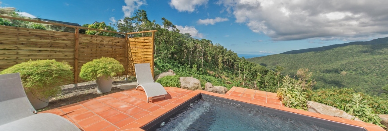 Visite virtuelle gite guadeloupe avec piscine