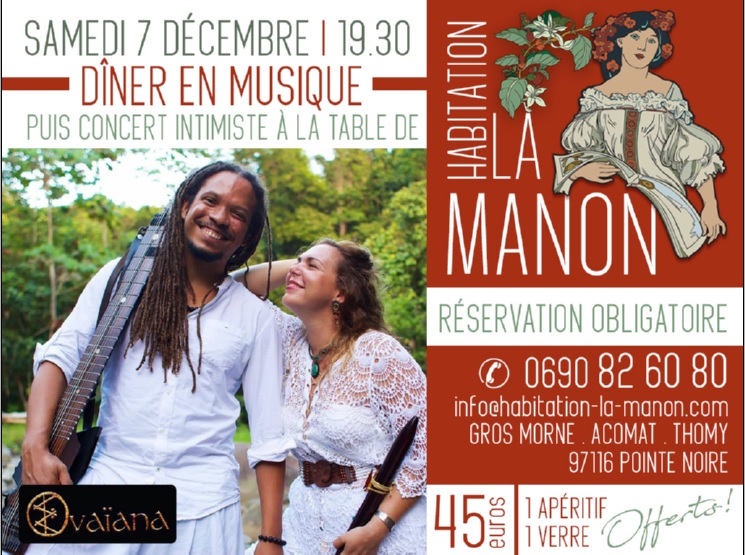Dinert Concert Guadeloupe
