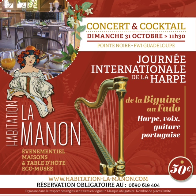 Concert et cocktail journée de la harpe