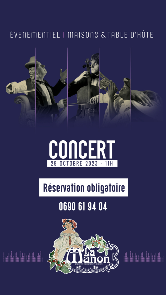 Concert le 29 Octobre à 11h00